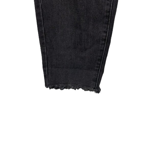 One x One Teaspoon High Rise Mom Fit Destroyed Knee Tapered Leg Frayed Hem US 26 - Picture 6 of 14